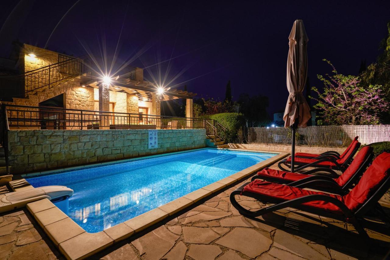 3 Bedroom Villa Madelini With Private Pool, Aphrodite Hills Resort Куклия Экстерьер фото
